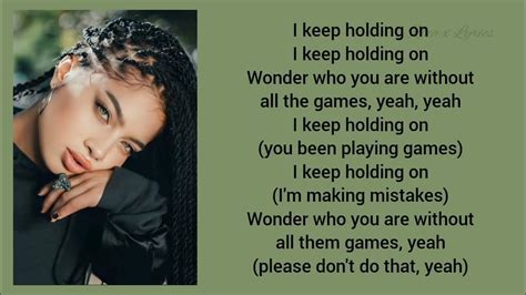 Kiana Ledé – Wicked Games Lyrics .